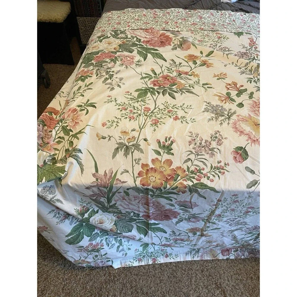 VNTG Martiex Liberty of London Floral Curtain Panel 70x70 Cotton